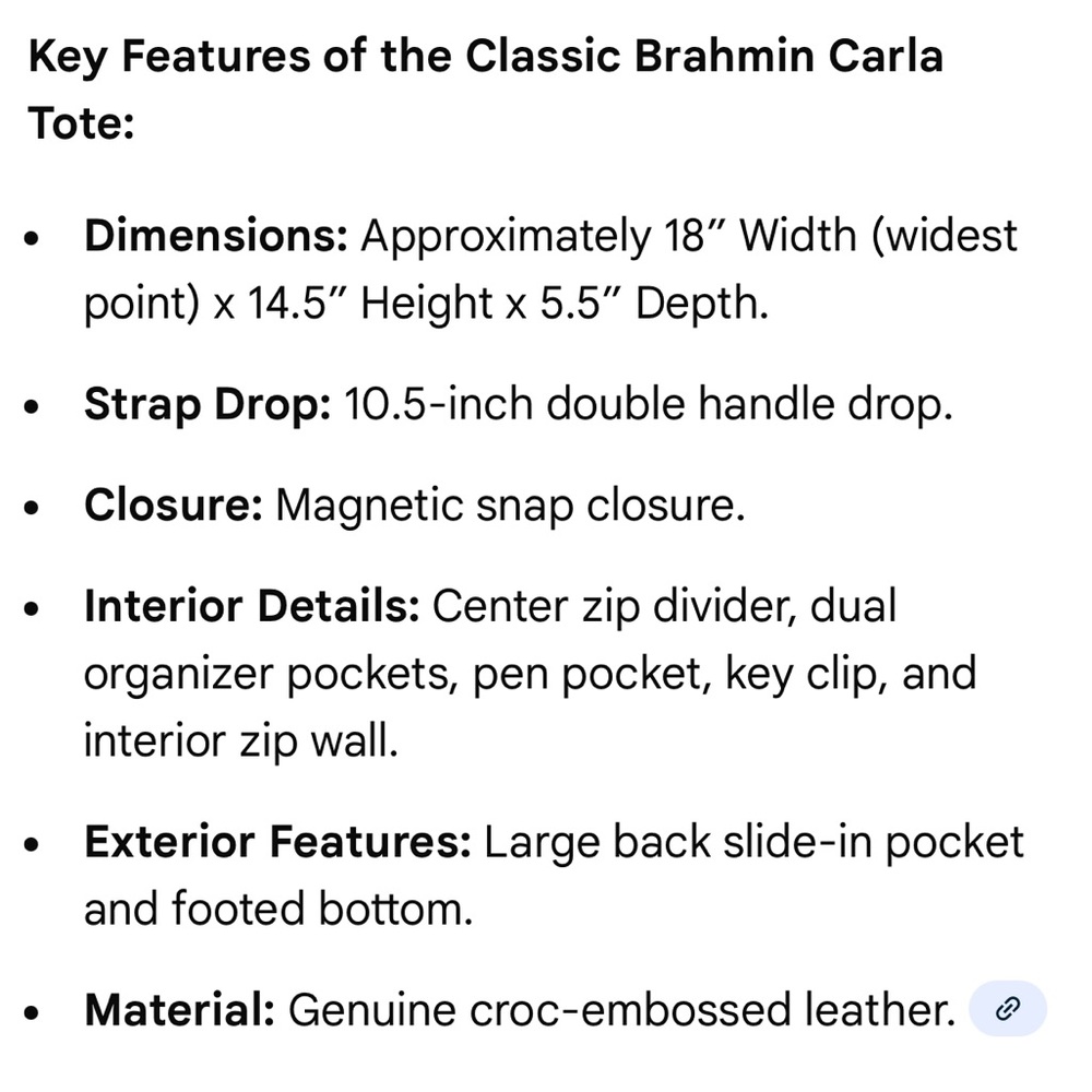 Brahmin Dream Quantum Carla Colorful Tote Bag - Picture 10 of 10